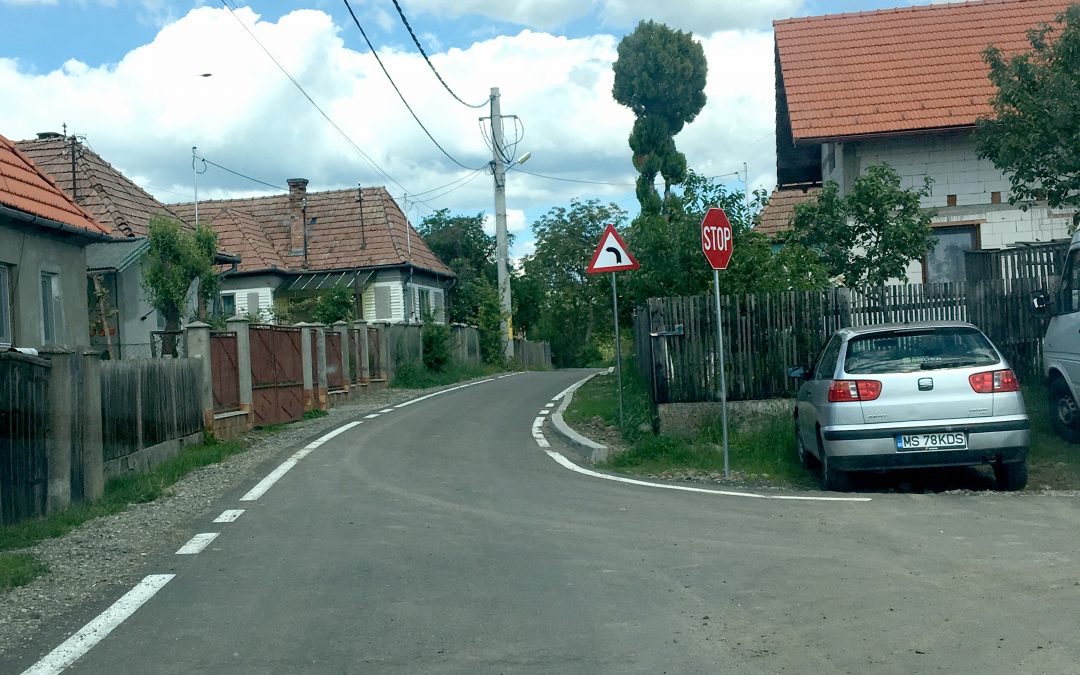 Finalizarea proiectului „REABILITARE ȘI MODERNIZARE DRUMURI ÎN COMUNA BRÂNCOVENEȘTI, JUDEȚUL MUREȘ”