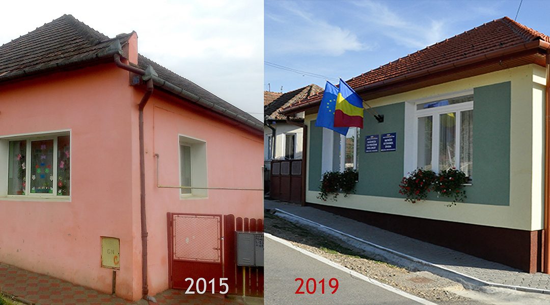 Inaugurarea grădiniței cu program prelungit din comuna Gănești, județul Mureș