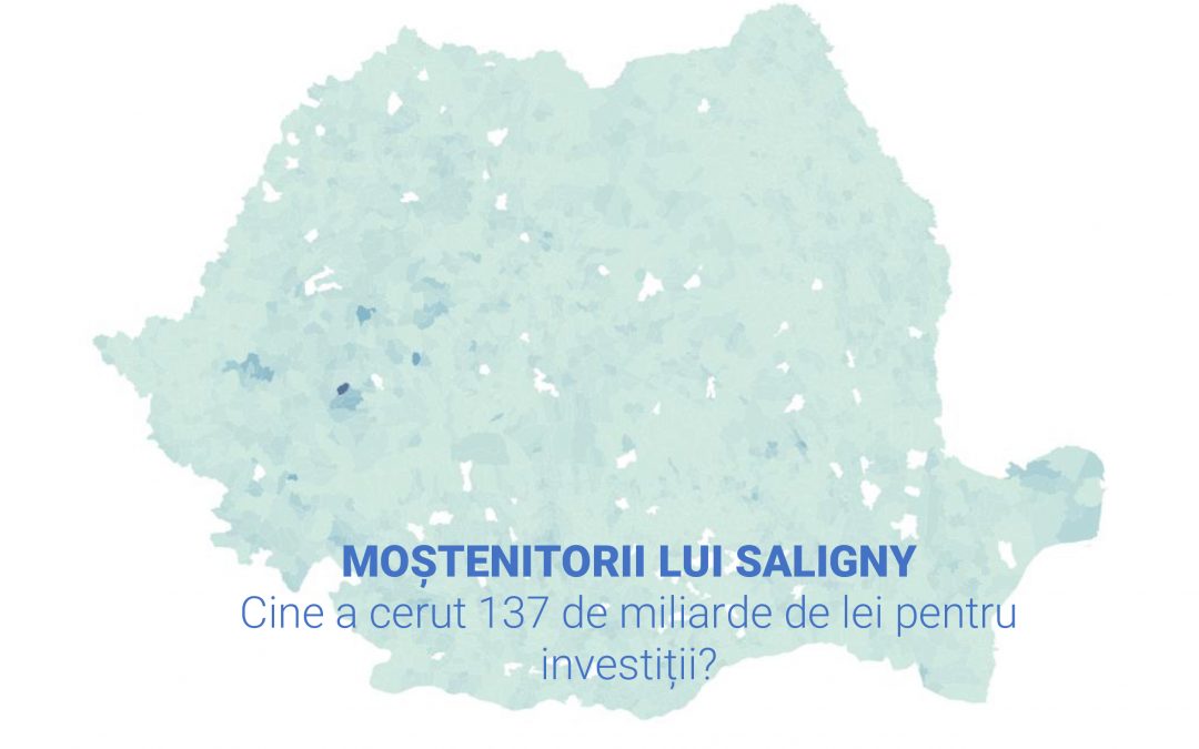 Moștenitorii lui Saligny – studiu EFOR despre sumele solicitate prin PNI „Anghel Saligny”